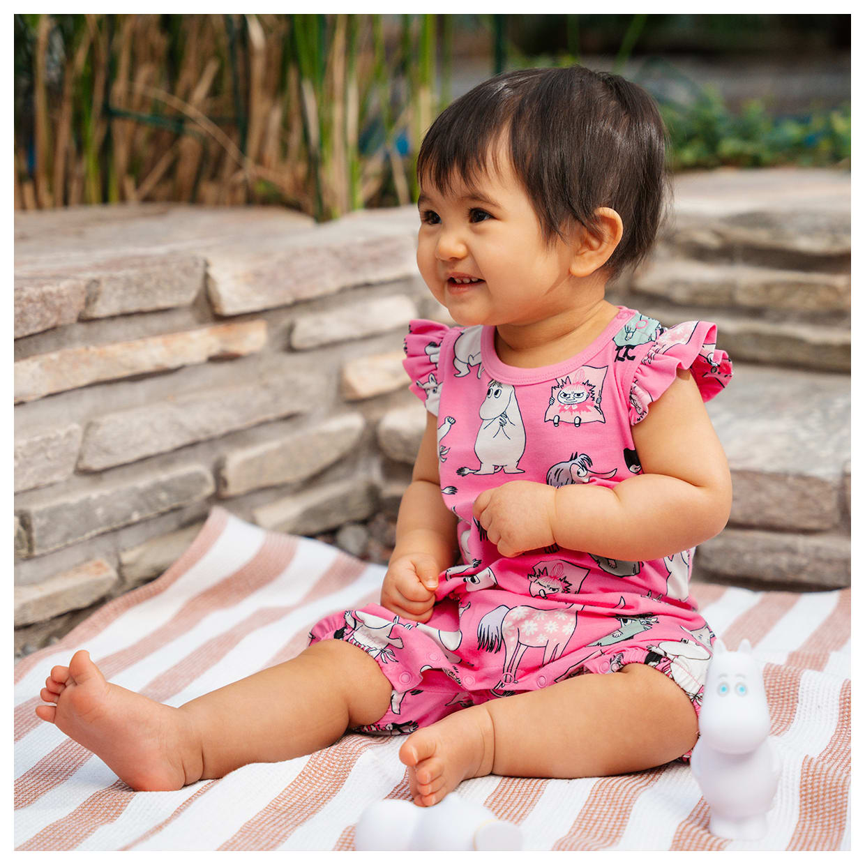 Moomin Girl Gang Playsuit Magenta | Martinex